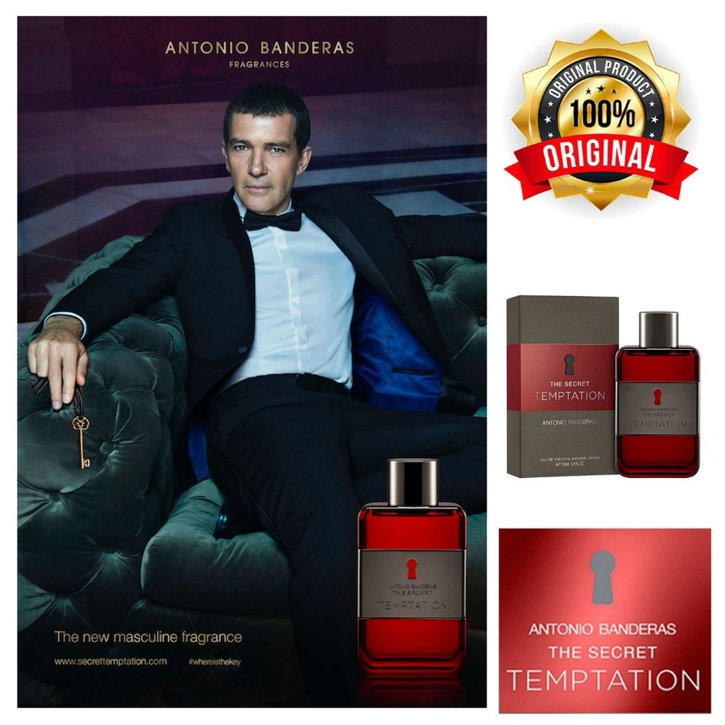 Parfum Origin Antonio Banderas The Secret Temptation Decant 5ml 188