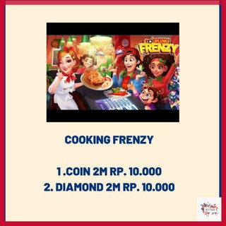 COOKING FRENZY GAME MURAH