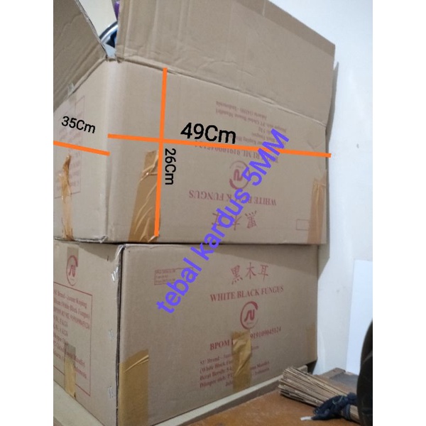 

kardus bekas tebal 5mm