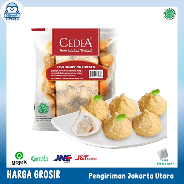 CEDEA FISH DUMPLING CHICKEN 500 GRAM