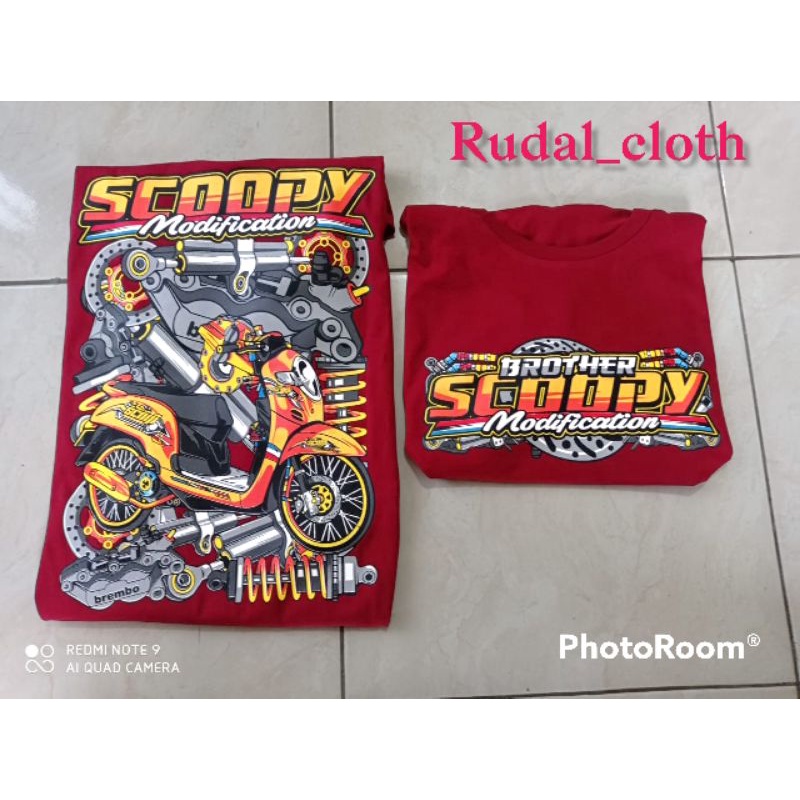 KAOS MOTOR SCOOPY / SCOOPY / KAOS SCOOPY / SCOOPY INDOESIA / ORIGINAL / COD