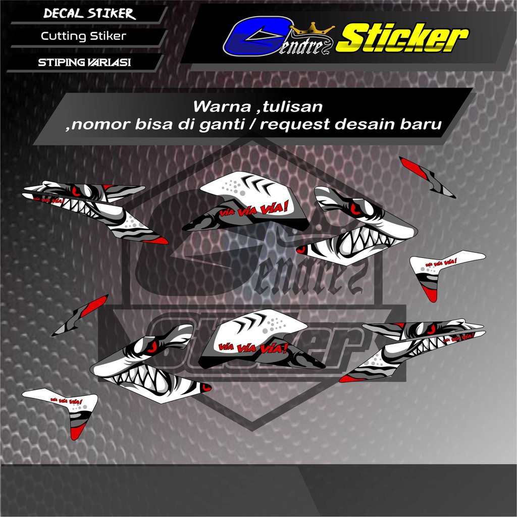 Stripping variasi cb150old shark