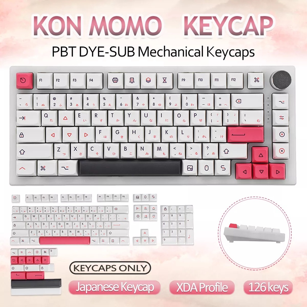 Keycaps PBT DYE SUB Kon Momo - XDA Profile
