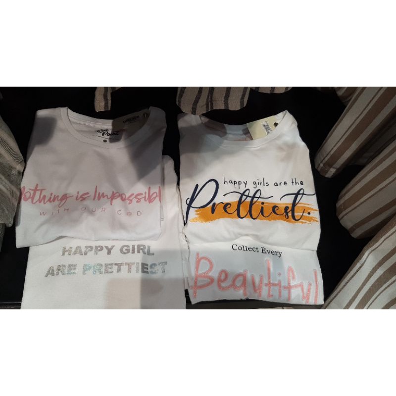 TSHIRT RED POINT ORDERAN KAK HANIS