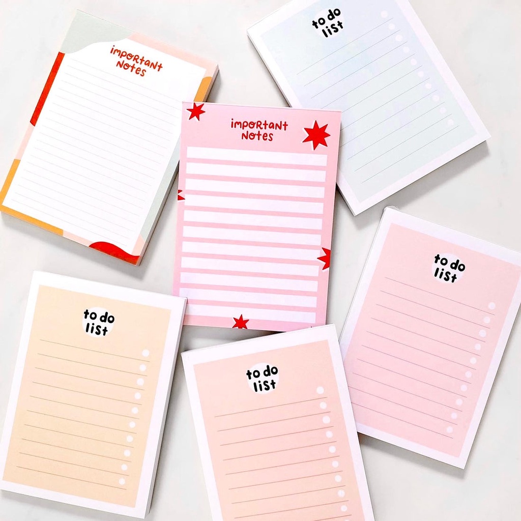 

Pastel To-Do-List Memo Note Paper Notepad 50 Lembar Pastel Daily Planner Pad | Abstract Rainbow Hourly Planner Notepad | To-Do list | WFH desk pad | Productivity pad | Everyday planner