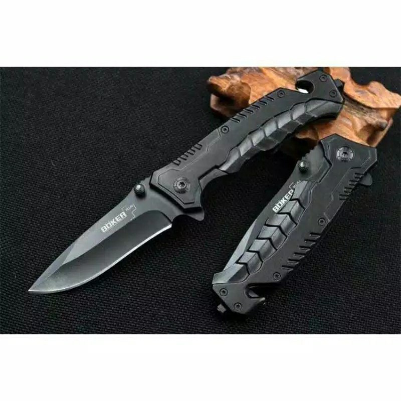 Pisau Lipat Boker Cs Go Portable Folding Knife Square Head