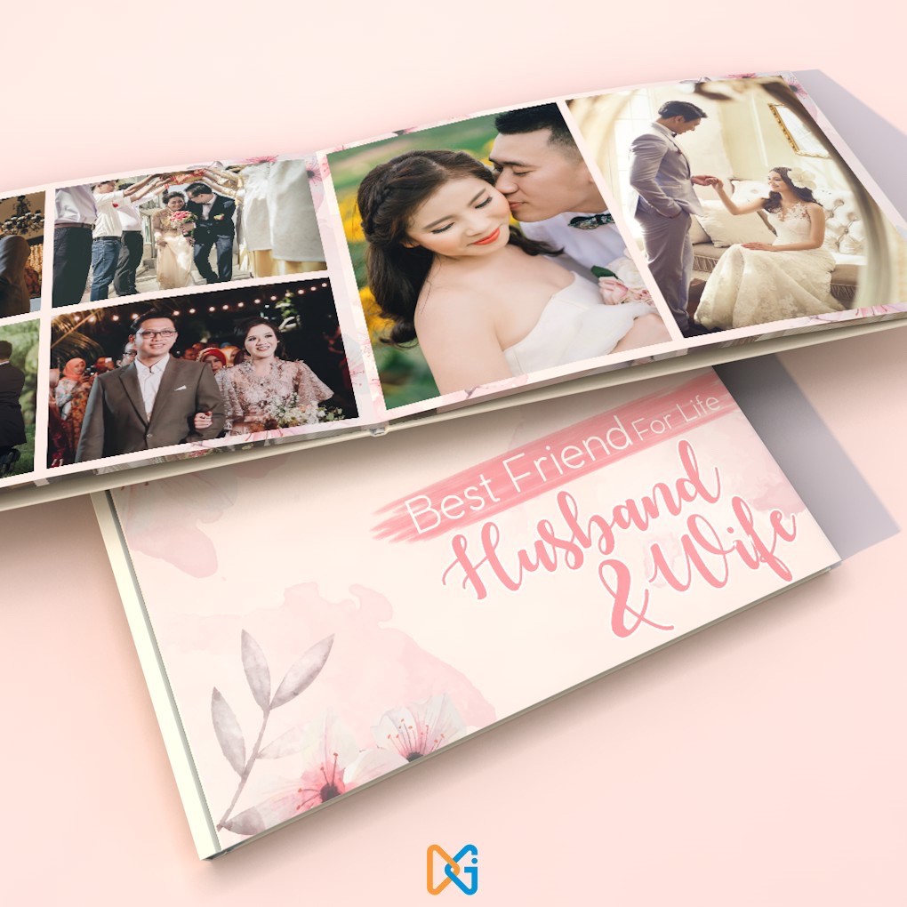 photobook cetak album foto wedding ulang tahun kado