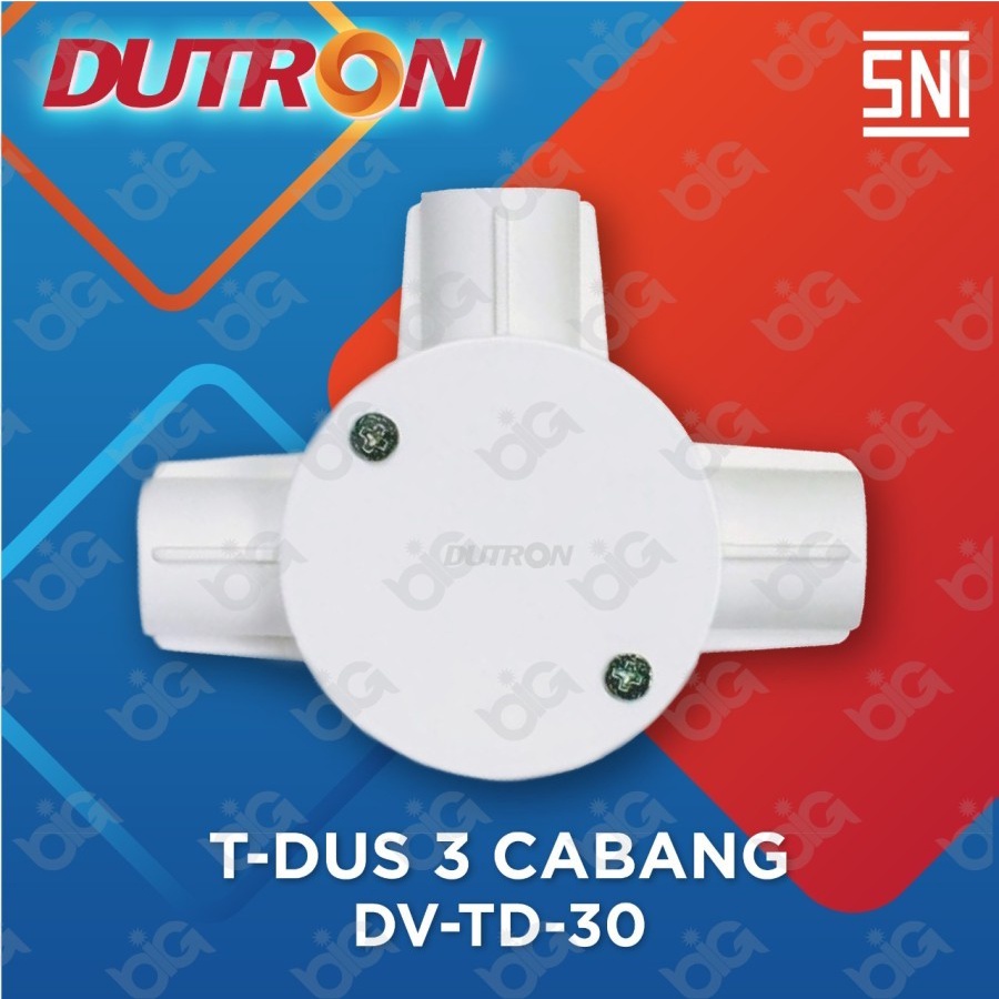 DUTRON T Dus 3 Cabang DV TD 30 T dos SNI 3 lubang