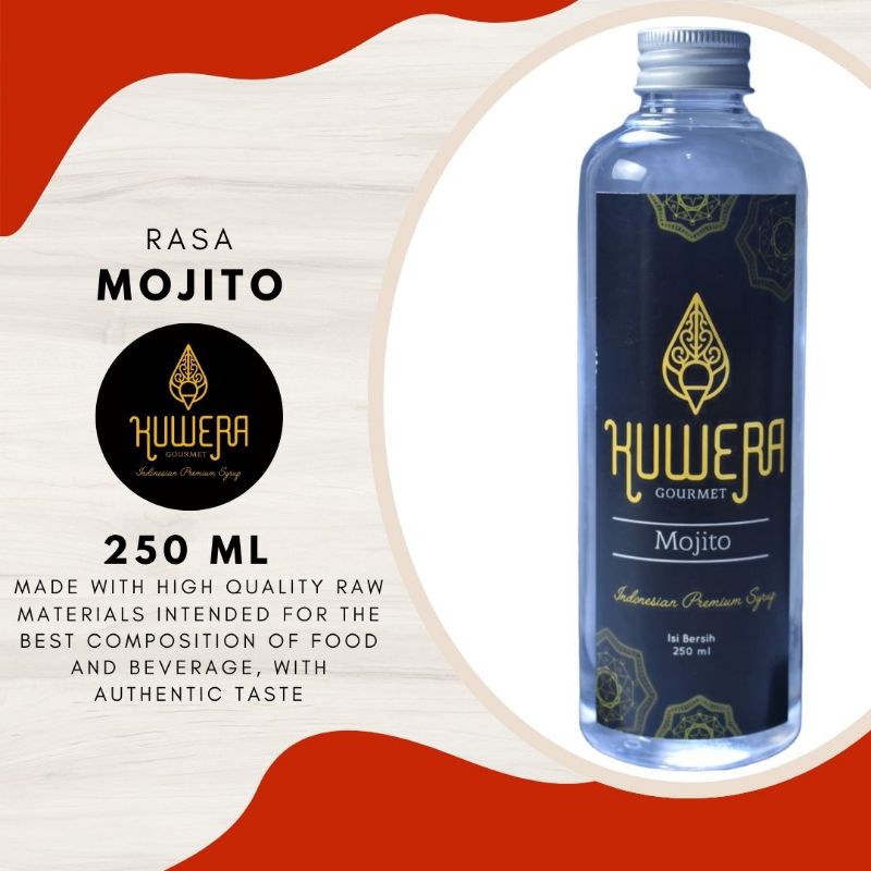 

Sirup Mojito l Kuwera Syrup l Kemasan Repack 250 ml