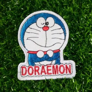 Bordir Doraemon Badge Bet Emblem Patch Doraemon Anime Kartun Japan Jepang Aksesoris Fashion