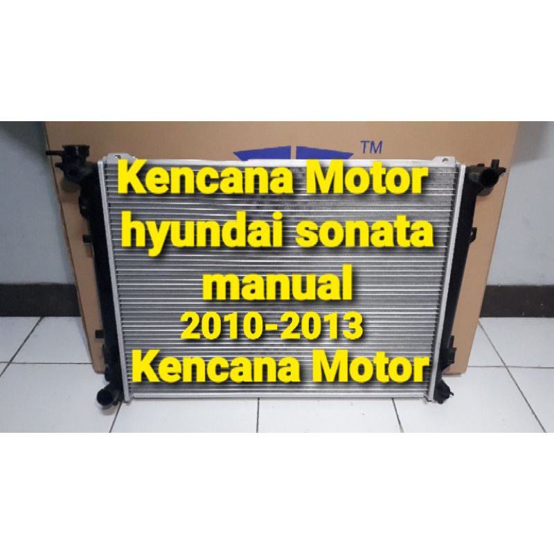 Radiator Hyundai Sonata Manual 2009 2010 2011 2012