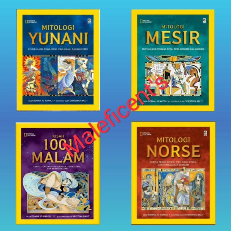 Mitologi Yunani, Mitologi Mesir, Mitologi Norse, Kisah 1001 Malam (Donna J Napoli)