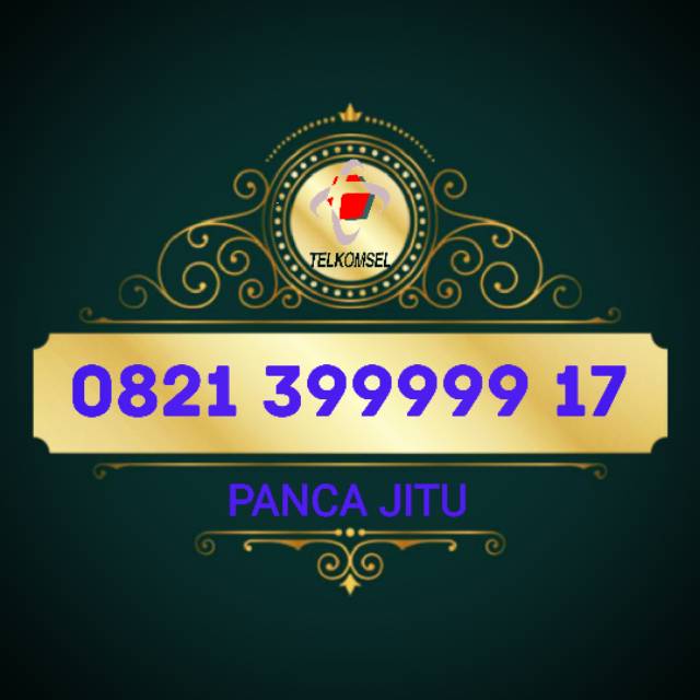 Nomor cantik telkomsel angka besar ekor jitu 17