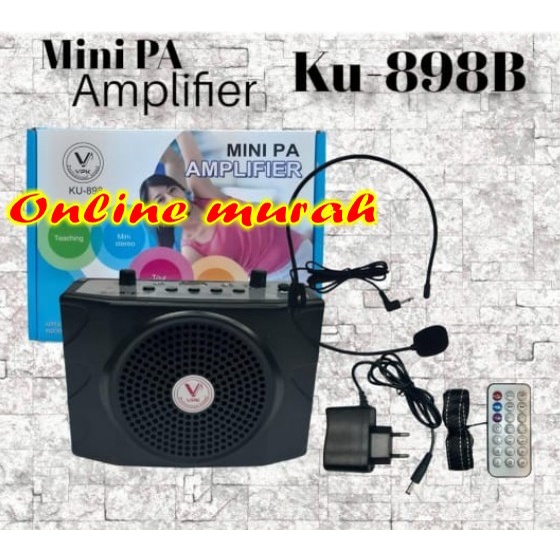 waistband vpk ku898b mini pa amplifier original