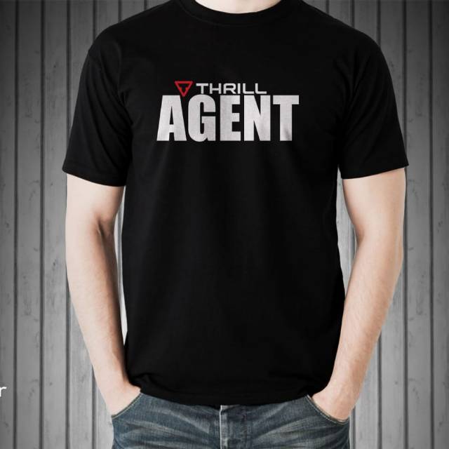 Kaos sepeda Thrill Agent