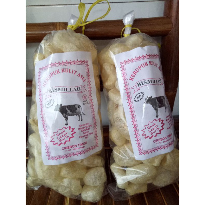 

Kerupuk Kulit asli halal (TERMURAH)