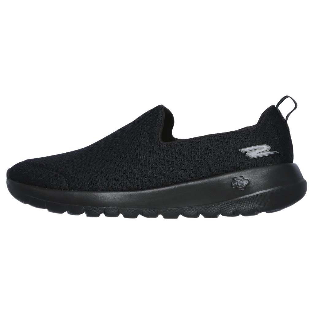 Skechers Original Sepatu Pria Slip On Gowalk Max - Hitam Putih / Black White