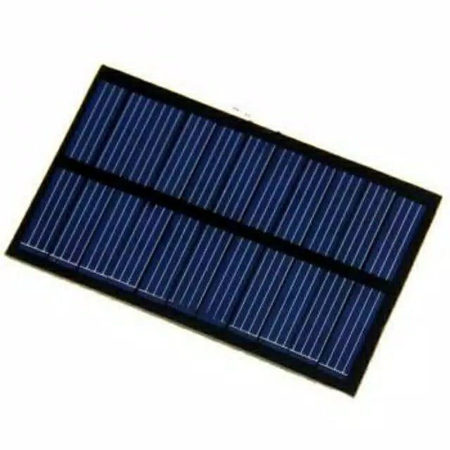 Mini Solar Panel Untuk Smartphone HP dan Powerbank / Sparepart Solar Panel 5 Volt 1,1M 220MA