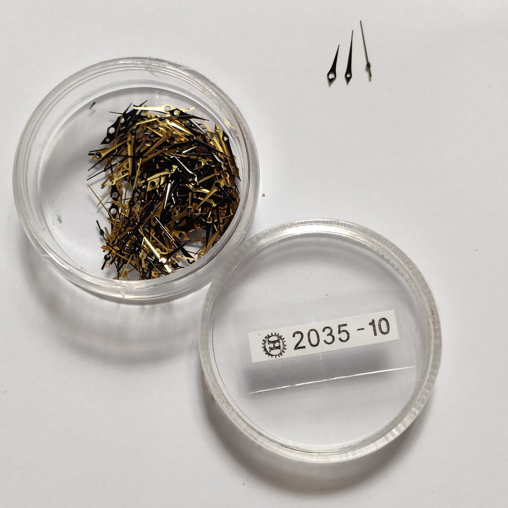 Jarum Miyota 2035 No 10 Hitam Fullset jarum Miyota Mesin Miyota