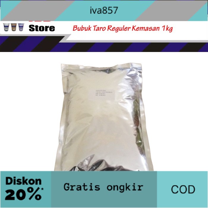 

PROMO Bubuk Taro Reguler 1kg GRATIS ONGKIR
