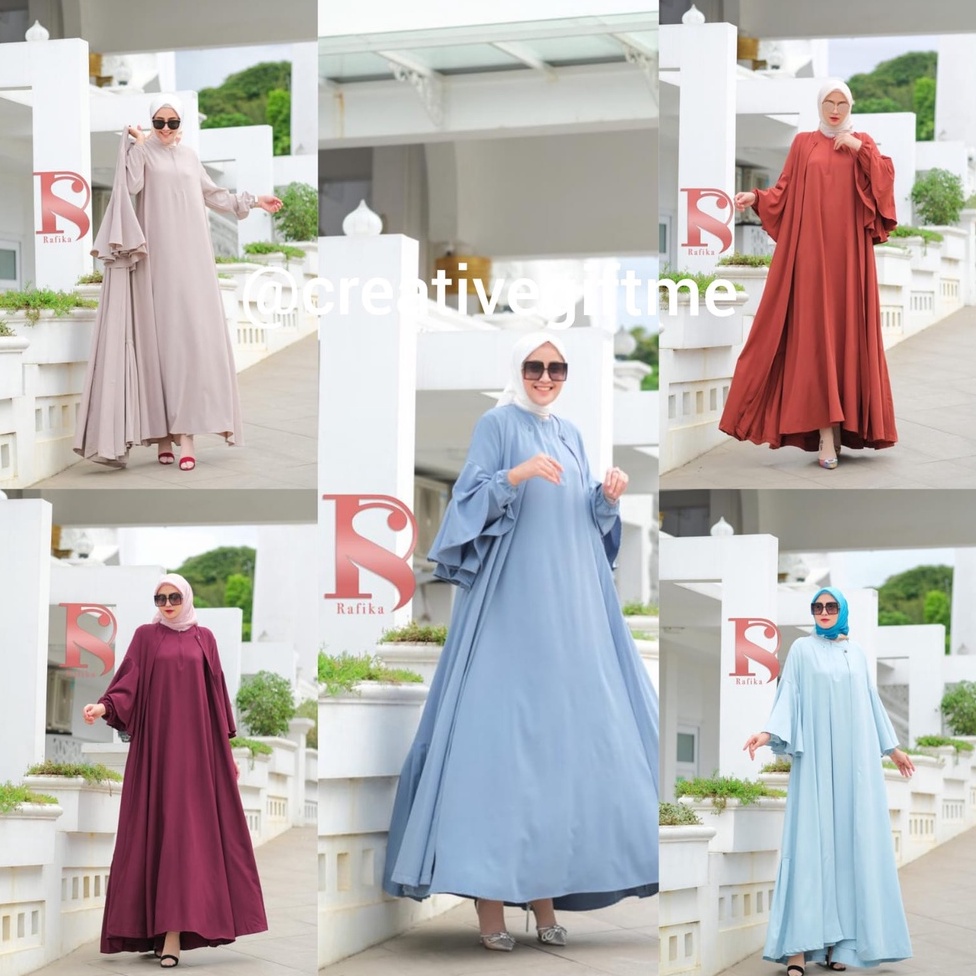 DRESS QISYA RAYA ORI By RAFIKA STORES
