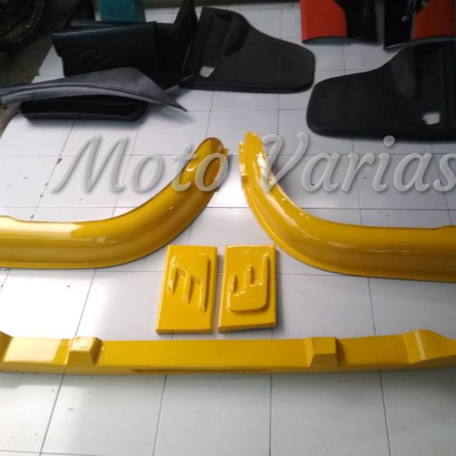 Bemper Tambahan & spakbor Canter