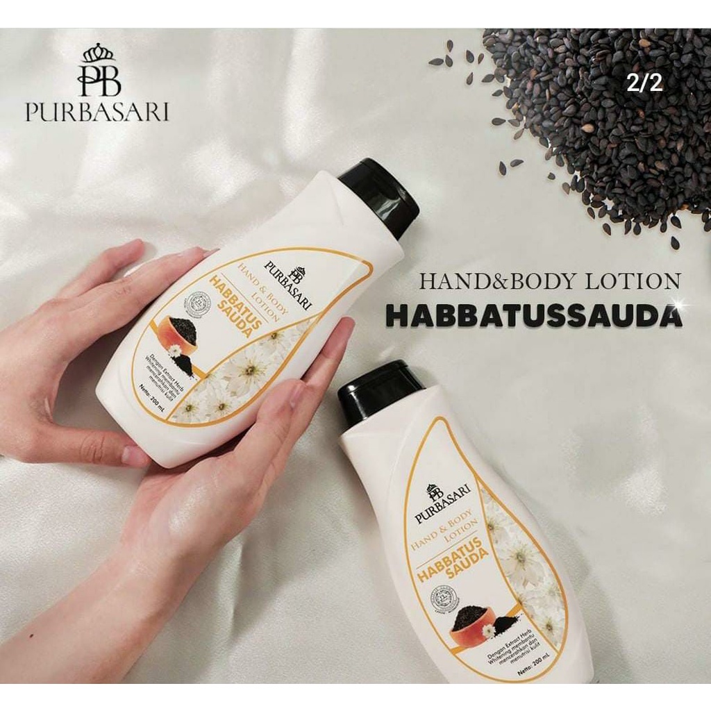 PURBASARI HAND &amp; BODY LOTION ZAITUN 100 ML @MJ