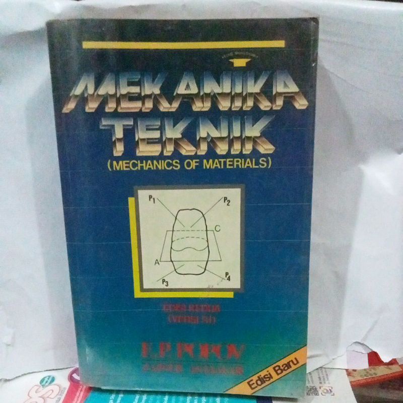 buku mekanika teknik edisi kedua versi si karangan e.p.popov