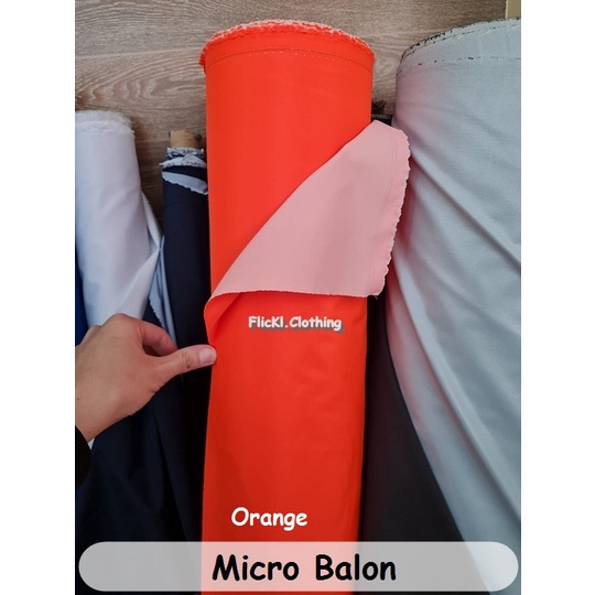 Bahan Kain Micro Balon Parasit Parasut Waterproof Jaket Jas Hujan Anti Air