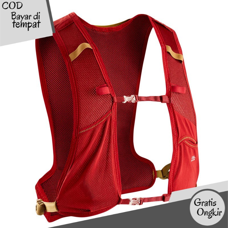 Decathlon Kalenji Vest Lari Jogging Trail Rompi Evadict Burgundi 5L Hydration - 8555357 TN2