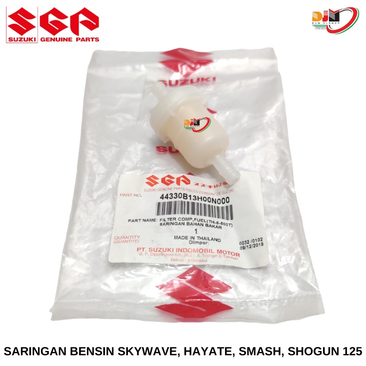 Saringan Bensin Filter Bensin Suzuki Skywave Hayate Smash Shogun 125 SGP 44330B13H00N000