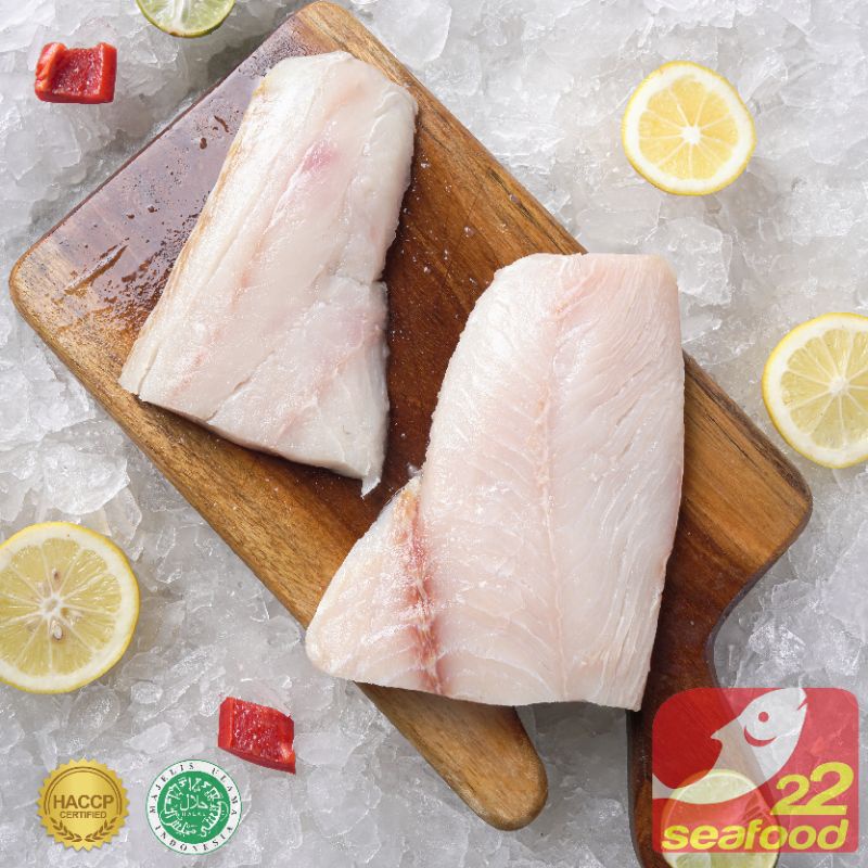 

Ikan Kakap Merah Fillet 500 gr SKINLESS / Kakap Fillet Beku / Export Quality / Seafood 22