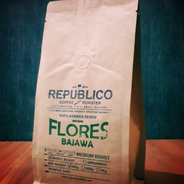 

Kopi Arabika Republico Flores "Bajawa" 200g