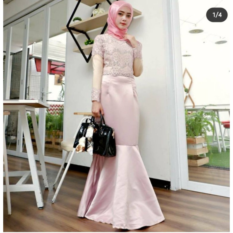 Dress Brokat (preloved)