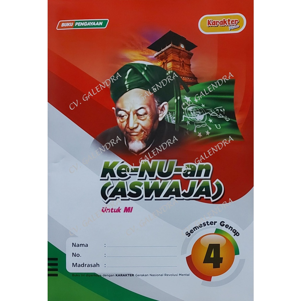 LKS Ke-NU-an/Aswaja  – Karakter Prima SD/MI Kls 4 Semester 2