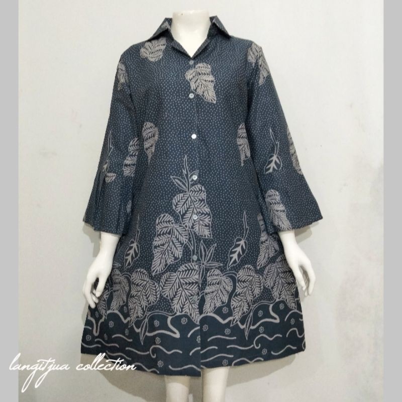 TUNIK ROSALINDA BATIK | DRESS BATIK WANITA