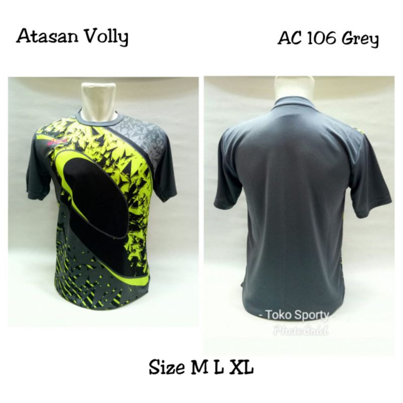 Kaos volly printing