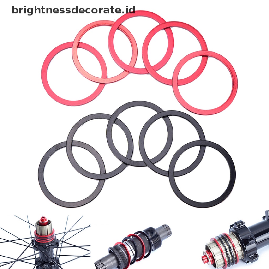 5 Pcs Washer Flywheel Sepeda Mtb Ukuran 2mm