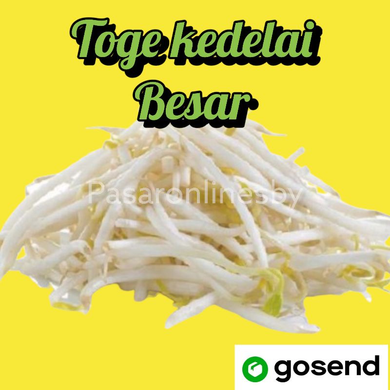 

PASAR GUBENG - Tauge / Toge Kedelai Besar - Per Pack