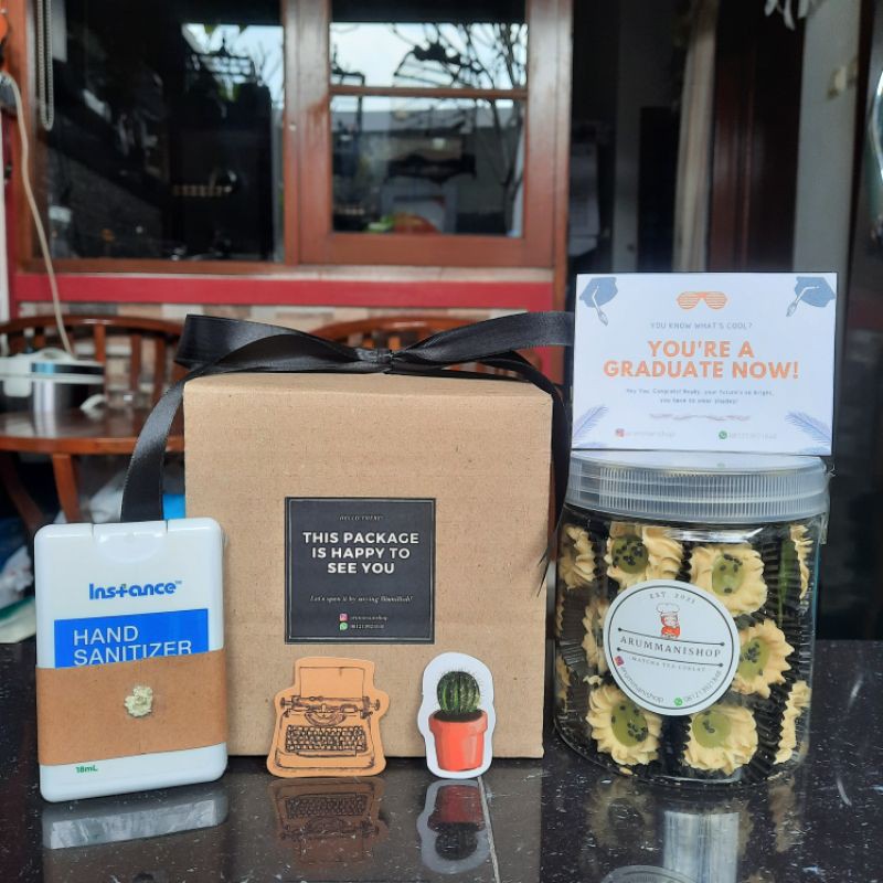 Paket Hampers Cookies - Waroeng Coklat (Cocok untuk hadiah)