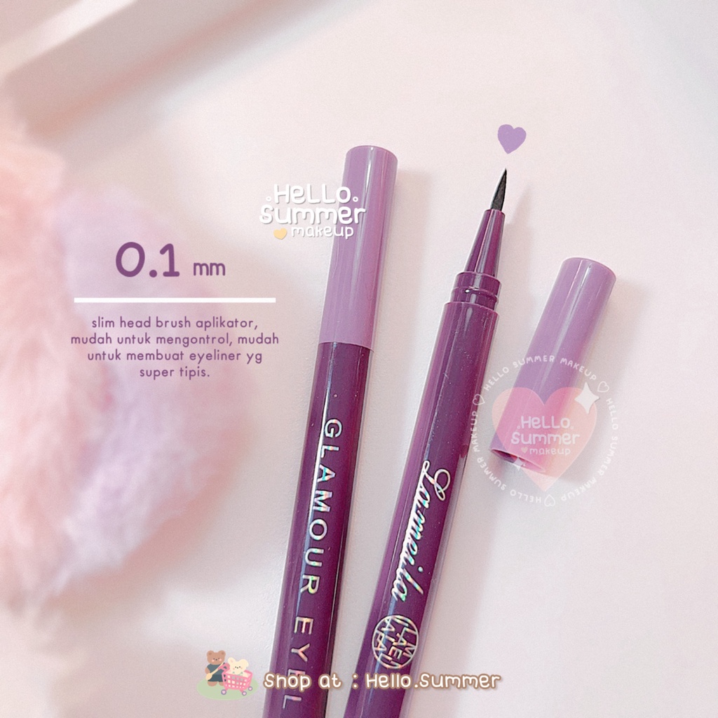 Glamour Style Eyeliner Pen Black Color Pigmented Waterproof 2ml