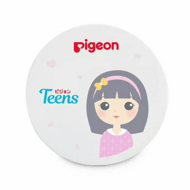 Bedak Padat Pigeon Teens Squalene (Compact Powder)