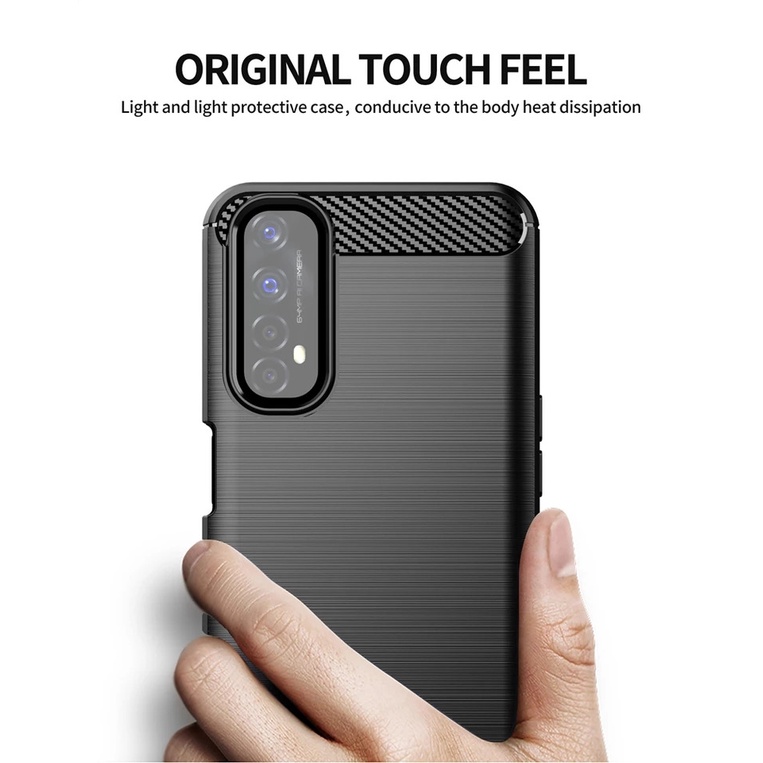 Realme GT Neo 2 GT 2 Pro Case Fusion Black Macaron Aero Anti Crack Ipaky Anti Selip OEM