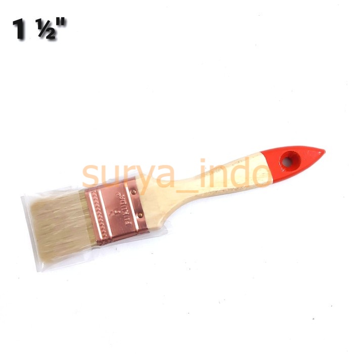 KUAS CAT 1 1/2&quot; INCH MERK FUKUDA SUPER QUALITY PAINT BRUSH