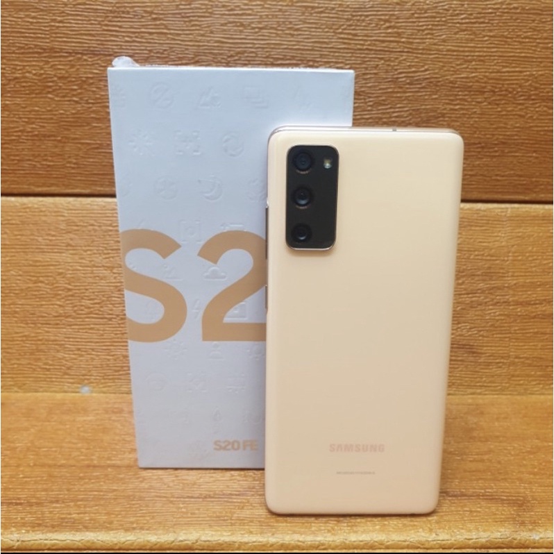 Samsung S20 FE | Snapdragon | 8/256gb | Orange exs garansi Resmi SEIN ✅