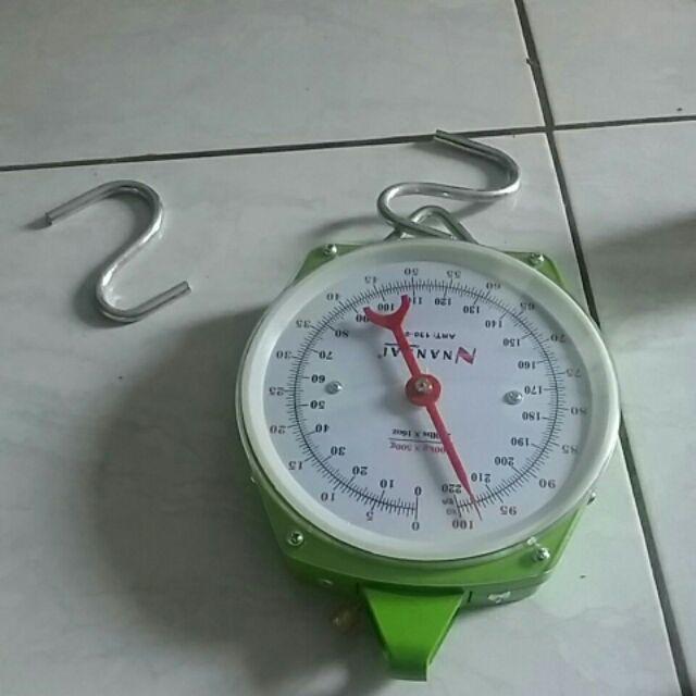Timbangan Gantung 100kg 100kg Hanging Scale - Alat Ukur Berat Nankai
