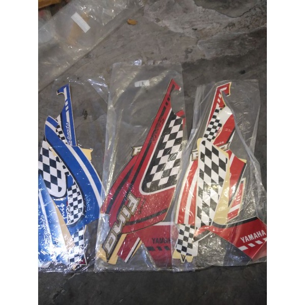 (BISA COD)Striping Sticker Standar Original Yamaha Mio Fino Karbu Catur