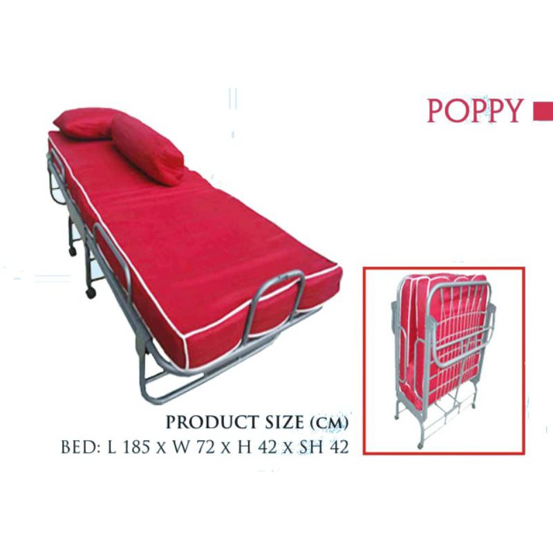 ranjang lipat kasur lipat foldingbed beta folding bed tempat tidur lipat busa lipat