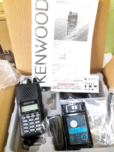 JUAL HT KENWOOD TH K20A ORIGINAL GARANSI RESMI / HT SINGLEBAND VHF KENWOOD TH K20A VHF ORIGINAL