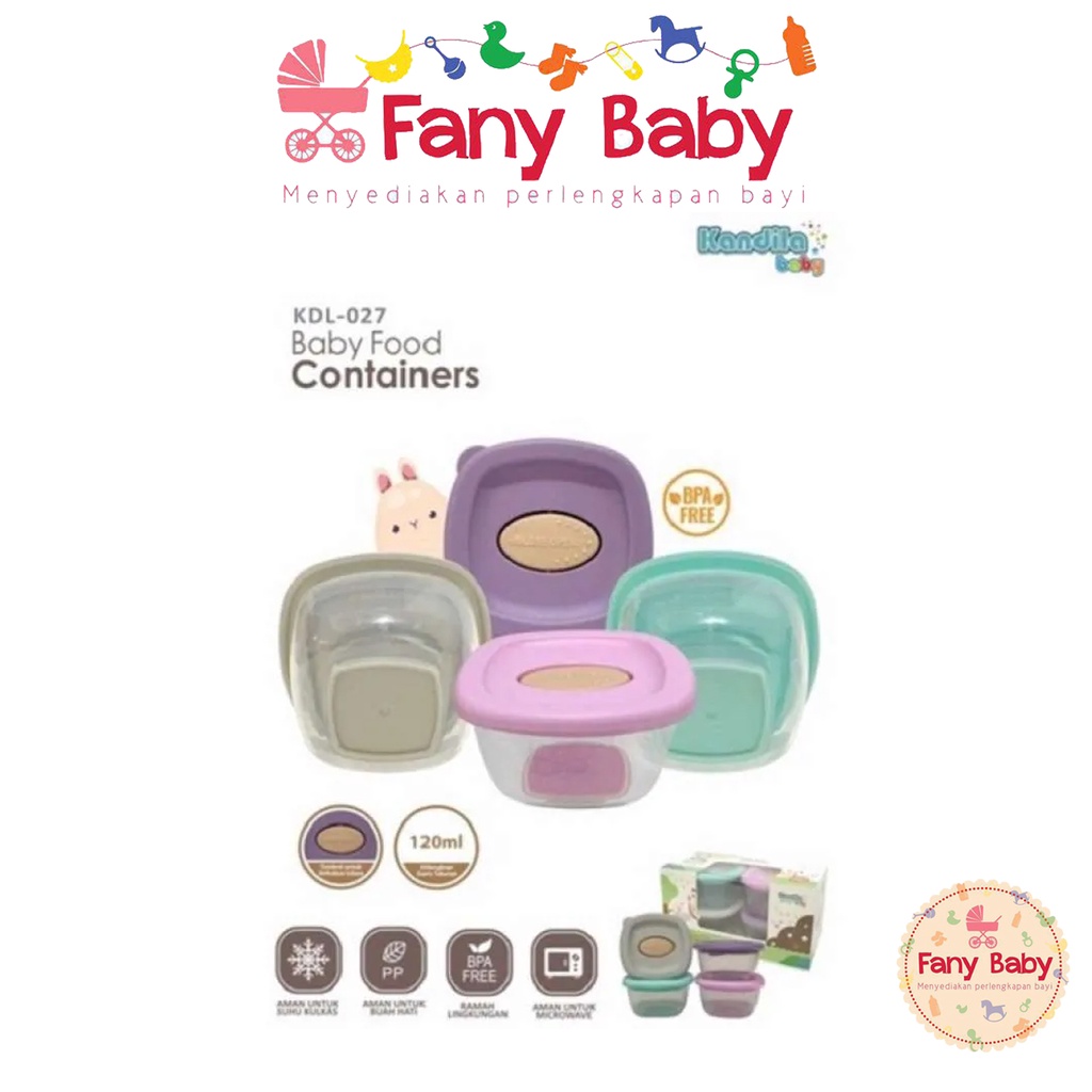 KANDILA BABY FOOD CONTAINERS KDL-027